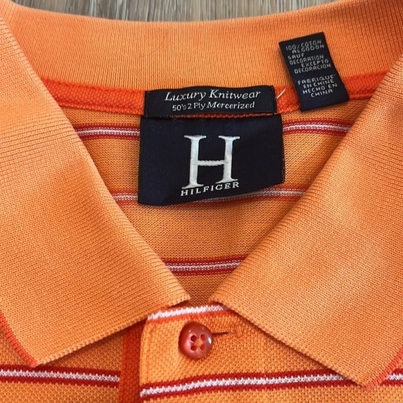 Hilfiger Luxury Knitwear Polo: Large - Picture 2 of 6